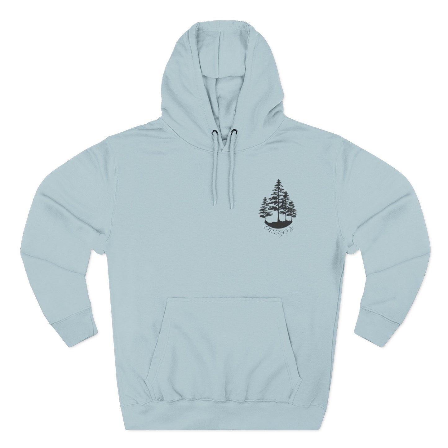 Cozy Wilderness Fleece Hoodie, Pacific Northwest Spirit Wear, Nature Lover Gift, Outdoor Adventure Apparel, Forest-Themed Hoodie