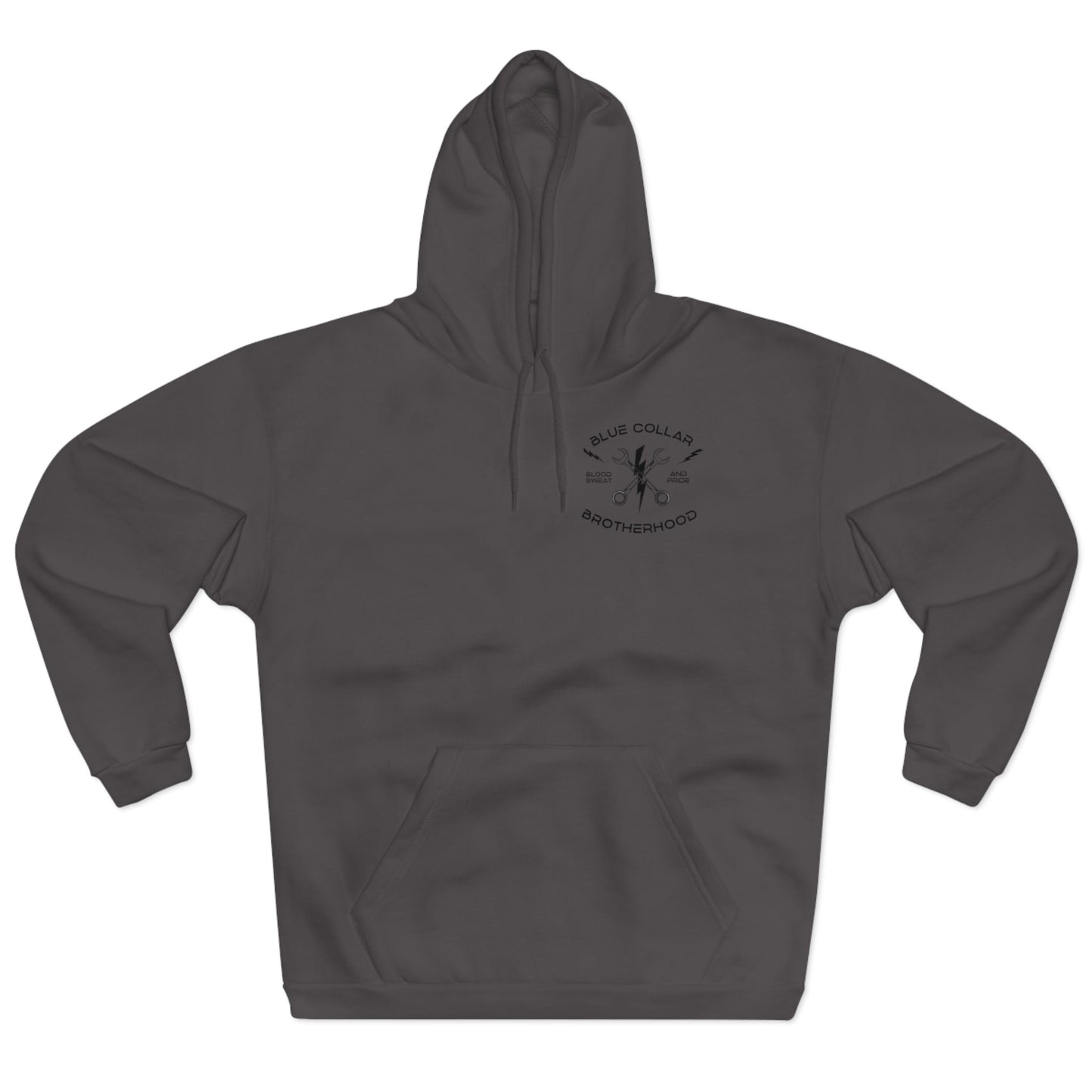 Unisex Pullover Hoodie for Blue Collar Brotherhood - Pride, Strength, Work, Casual Wear, Gift Idea, Workwear, Brotherhood Apparel