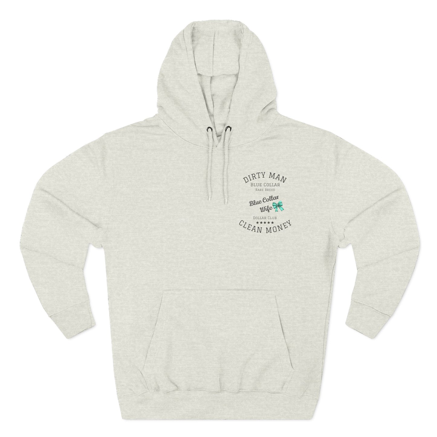 Blue Collar Fleece Hoodie, Cozy Sweatshirt for Tradespeople, Perfect Gift for Construction Workers, Family Gatherings, Casual Wear