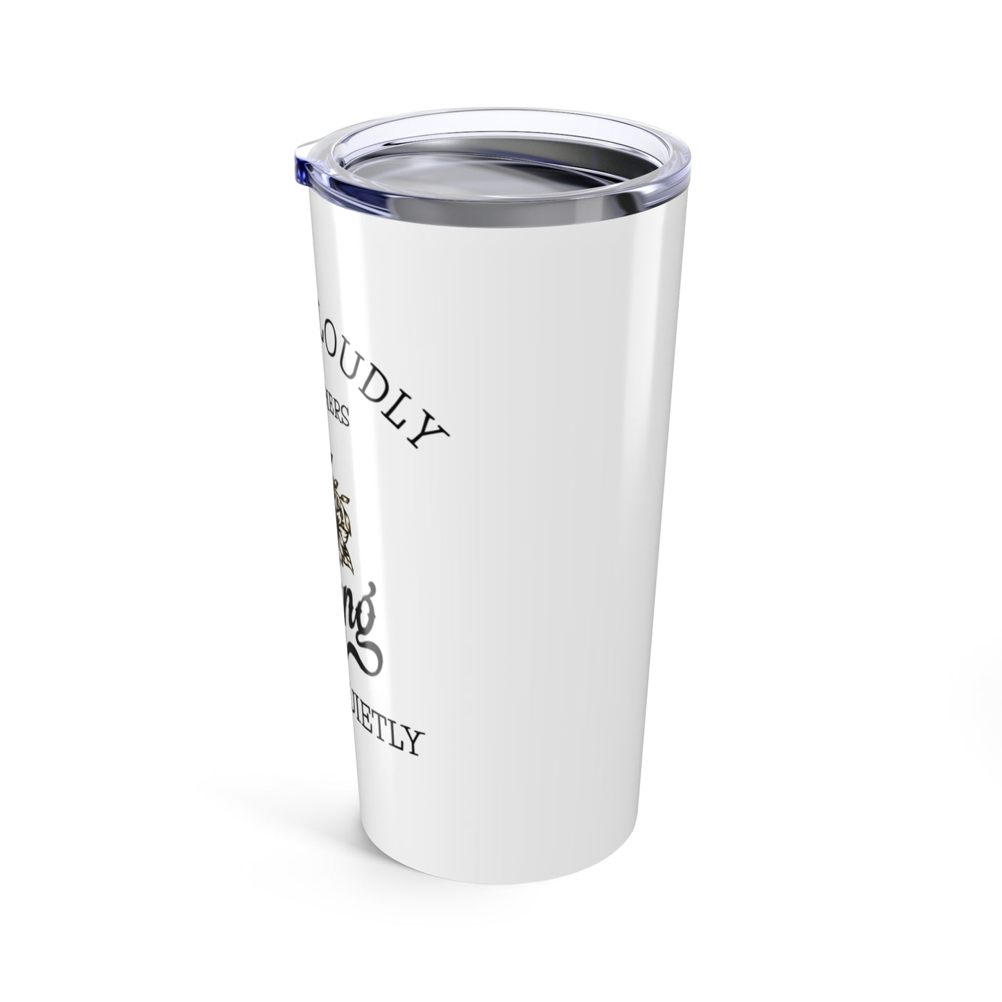 Sunflower Inspiration 20oz Tumbler, Recovery Gift, Spirit Mug, Inspirational Drinkware, Motivational Cup, Wellness Present