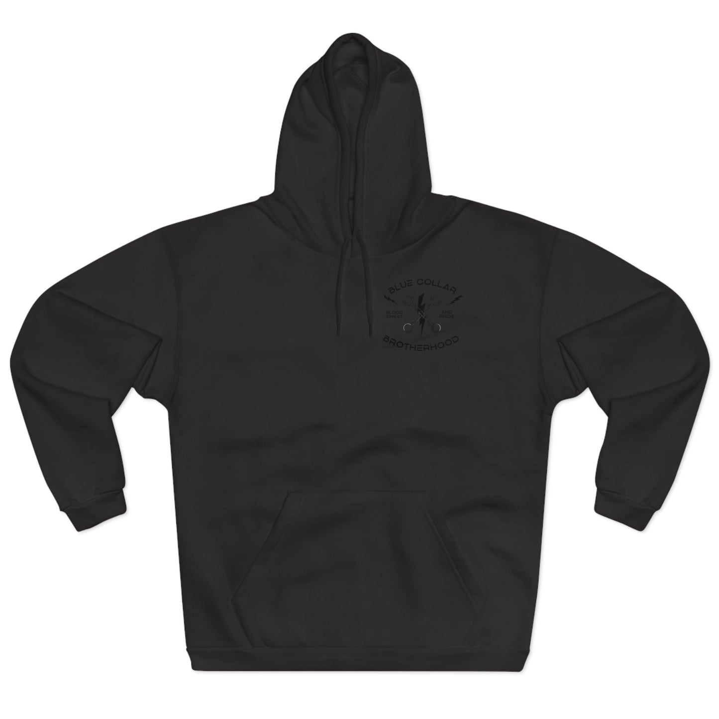 Unisex Pullover Hoodie for Blue Collar Brotherhood - Pride, Strength, Work, Casual Wear, Gift Idea, Workwear, Brotherhood Apparel