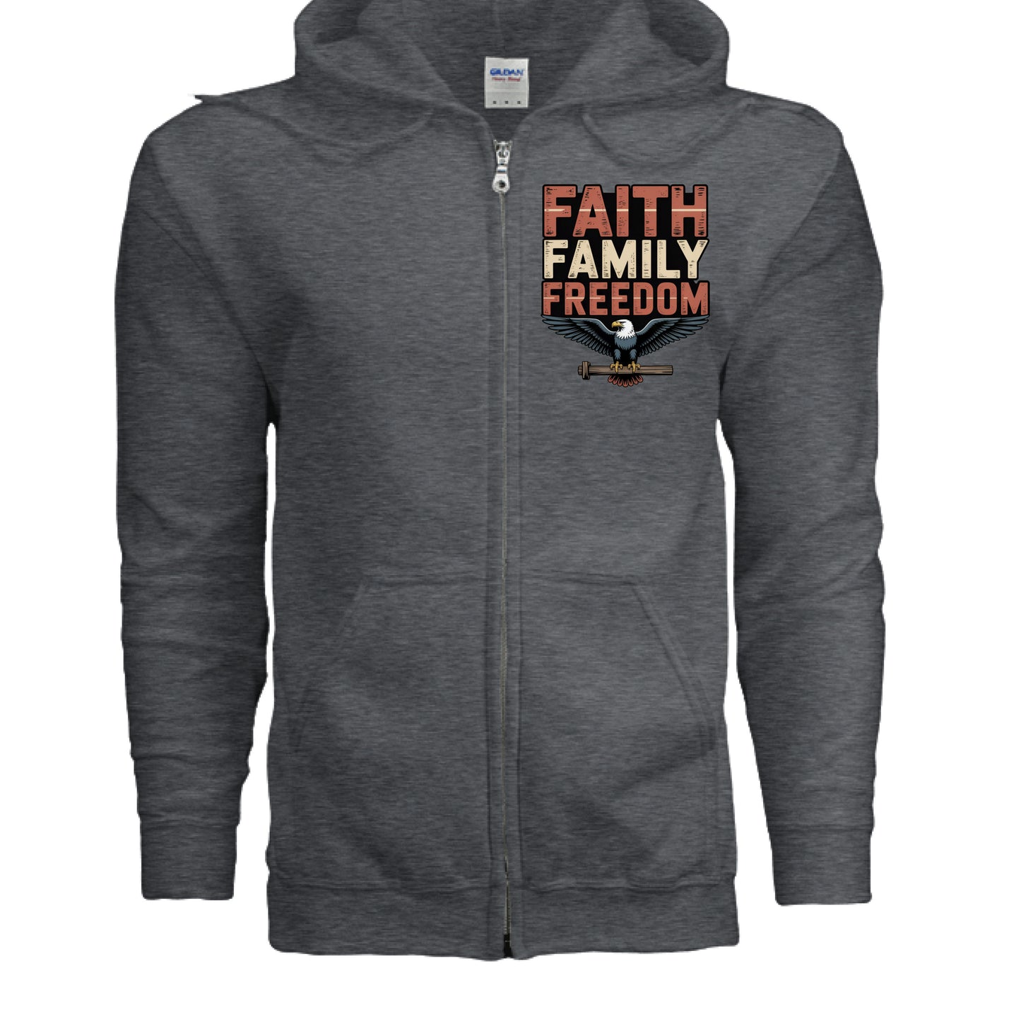 DARK HEATHER - FRONT