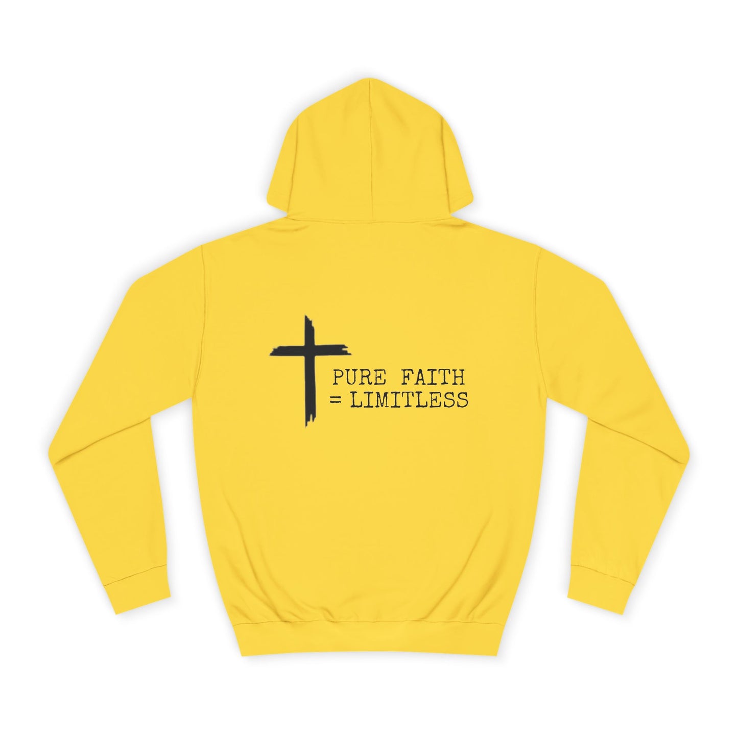 Faith-Inspired Unisex College Hoodie, Spiritual Comfort Wear, Perfect for Campus Life, Gift for Graduates, Cozy Faith Apparel