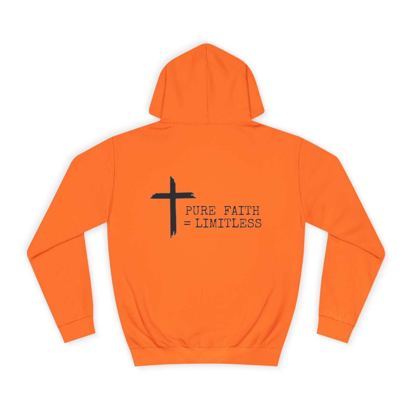 Faith-Inspired Unisex College Hoodie, Spiritual Comfort Wear, Perfect for Campus Life, Gift for Graduates, Cozy Faith Apparel