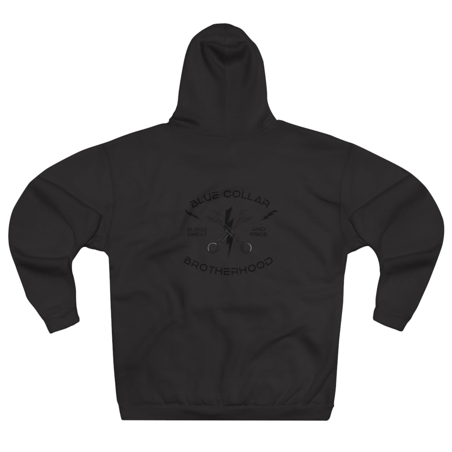Unisex Pullover Hoodie for Blue Collar Brotherhood - Pride, Strength, Work, Casual Wear, Gift Idea, Workwear, Brotherhood Apparel