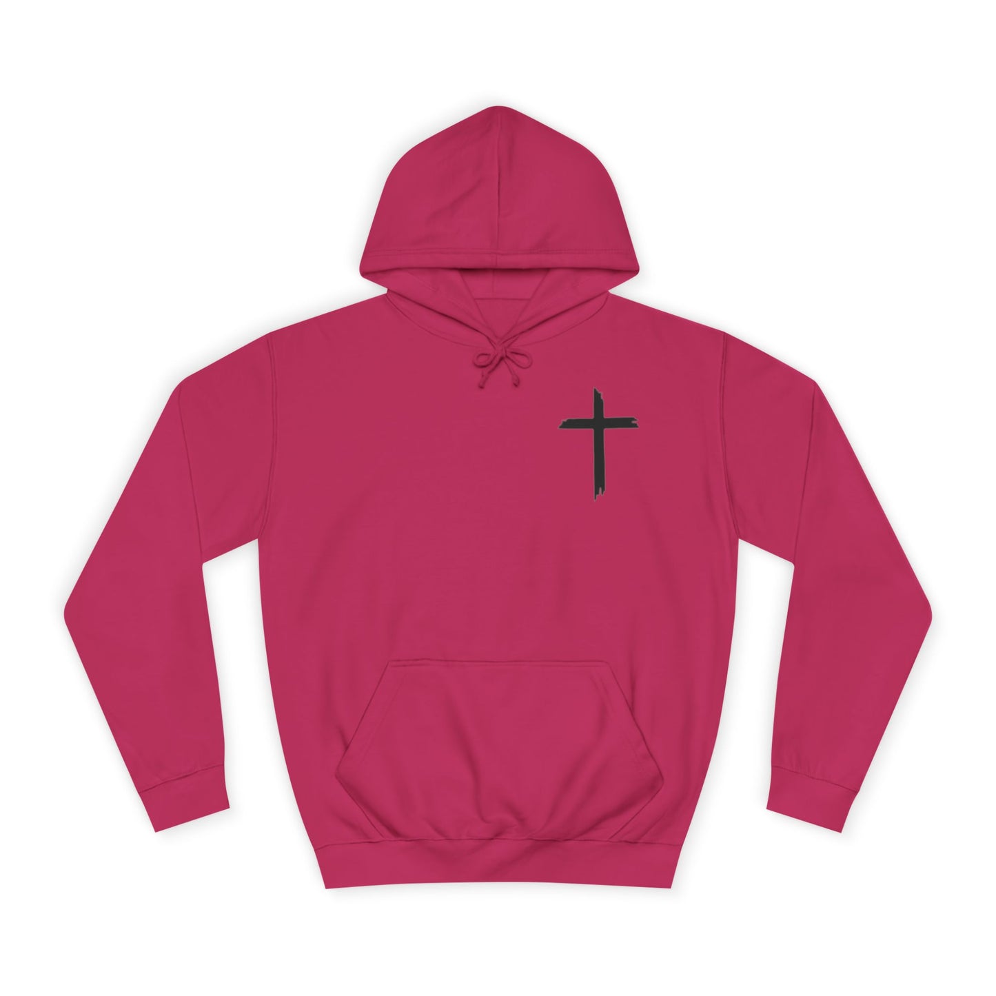 Faith-Inspired Unisex College Hoodie, Spiritual Comfort Wear, Perfect for Campus Life, Gift for Graduates, Cozy Faith Apparel
