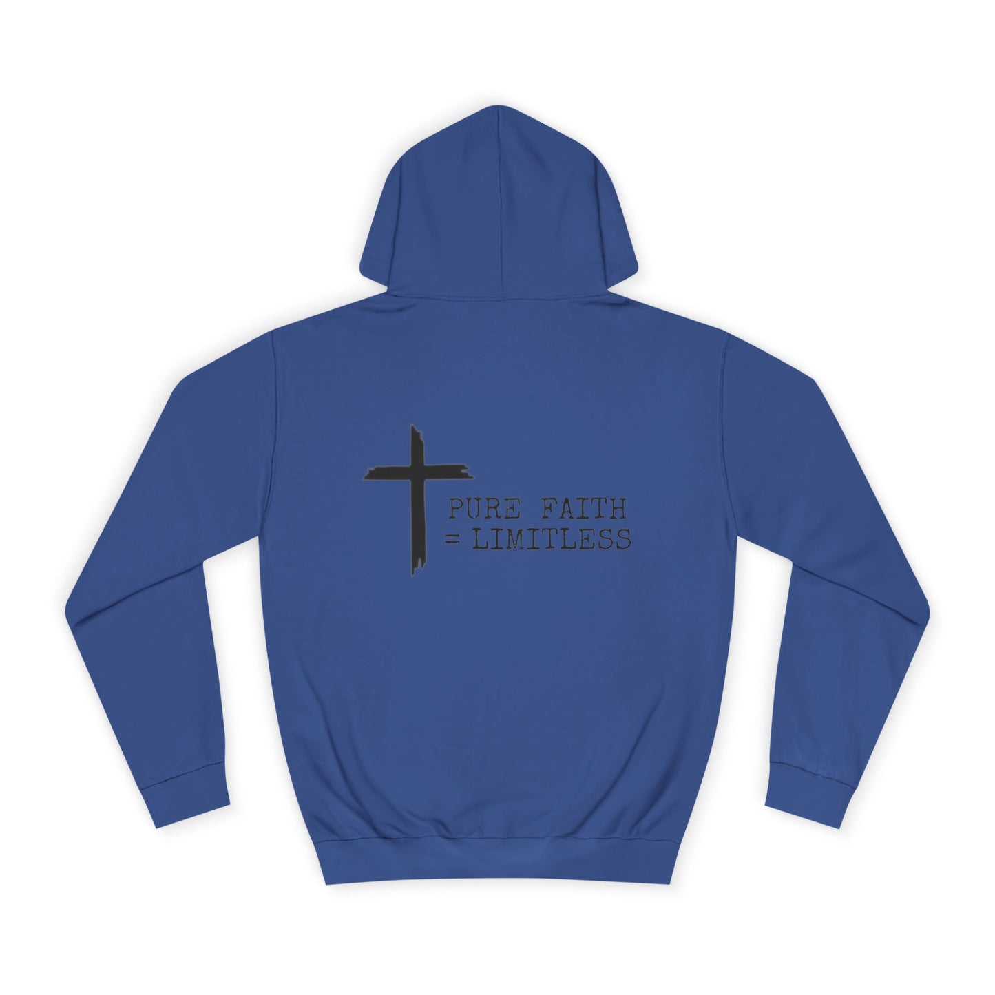 Faith-Inspired Unisex College Hoodie, Spiritual Comfort Wear, Perfect for Campus Life, Gift for Graduates, Cozy Faith Apparel