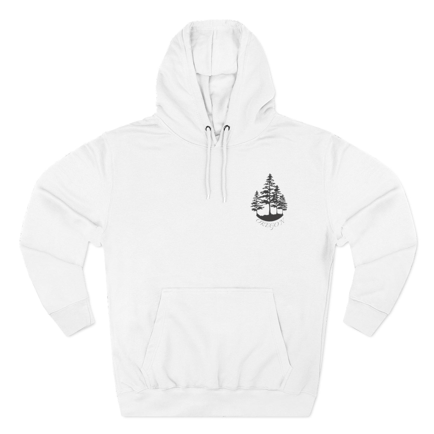 Cozy Wilderness Fleece Hoodie, Pacific Northwest Spirit Wear, Nature Lover Gift, Outdoor Adventure Apparel, Forest-Themed Hoodie