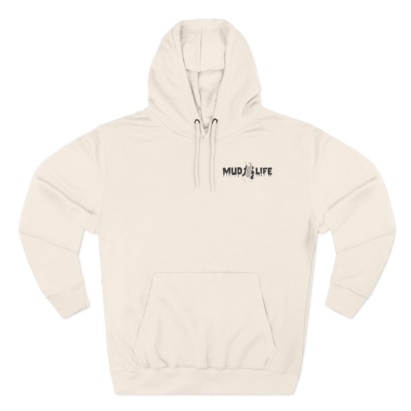 Mud Life Fleece Hoodie, Cozy Off-Road Sweatshirt, ATV Lovers Gift, Adventure Gear, Outdoor Apparel, USA Flag Design