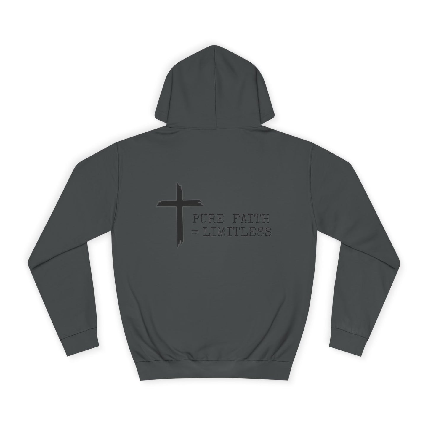 Faith-Inspired Unisex College Hoodie, Spiritual Comfort Wear, Perfect for Campus Life, Gift for Graduates, Cozy Faith Apparel