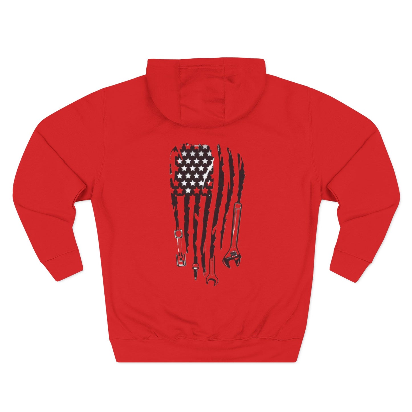 Patriotic Fleece Hoodie with Adjustable Panels – Great for Outdoor Activities, Independence Day, Veterans Day, Sports Events, and [...]