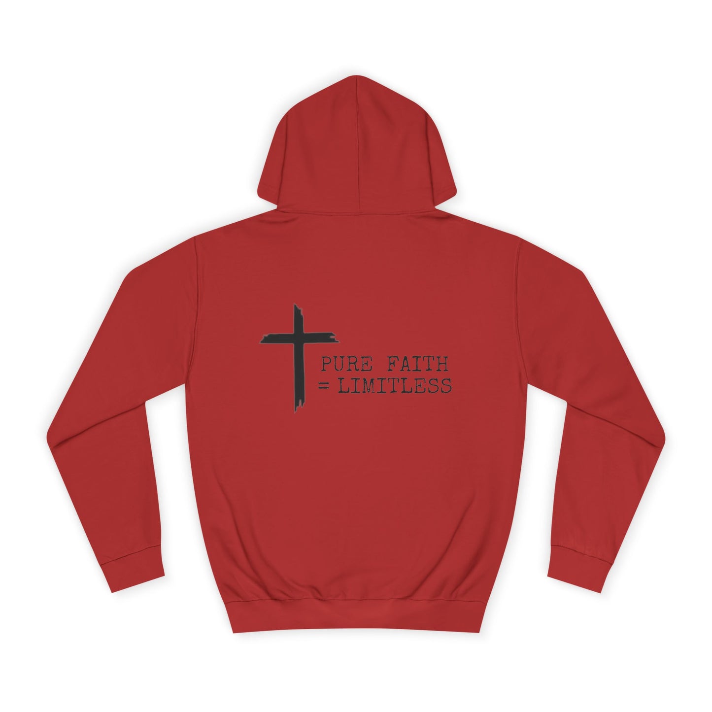 Faith-Inspired Unisex College Hoodie, Spiritual Comfort Wear, Perfect for Campus Life, Gift for Graduates, Cozy Faith Apparel