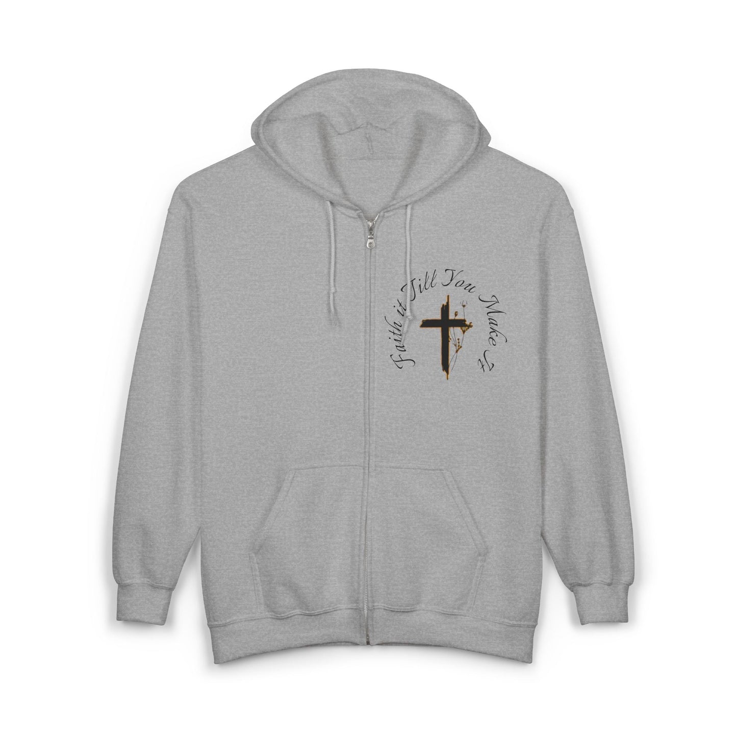 Faith Inspired Zip-Up Hoodie, Unisex Christian Sweatshirt, Religious Gift for Men and Women, Perfect for Church or Everyday Wear, [...]