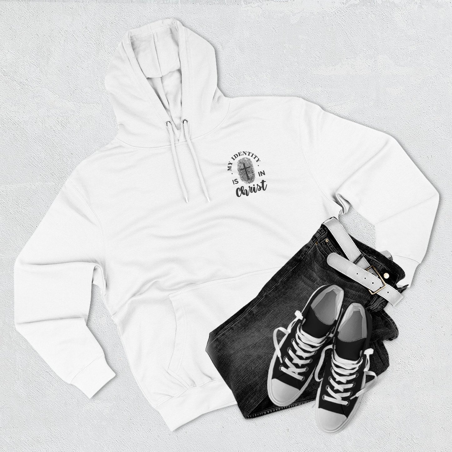 Cozy Inspirational Fleece Hoodie – Unisex Gift for Faith Lovers, Spiritual Wear, Everyday Comfort, Cozy Layer, Motivational Apparel