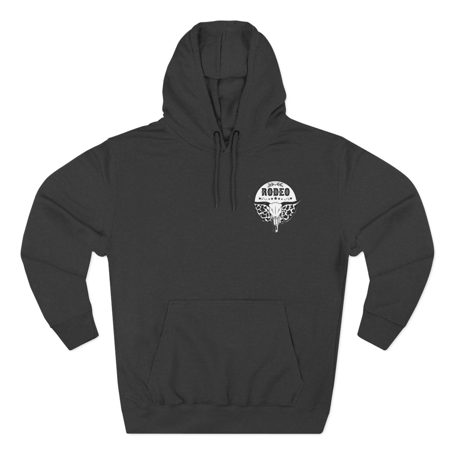 Rodeo Graphic Fleece Hoodie - Cozy Style for Western Lovers, Perfect for Gifts, Festivals, and Everyday Wear