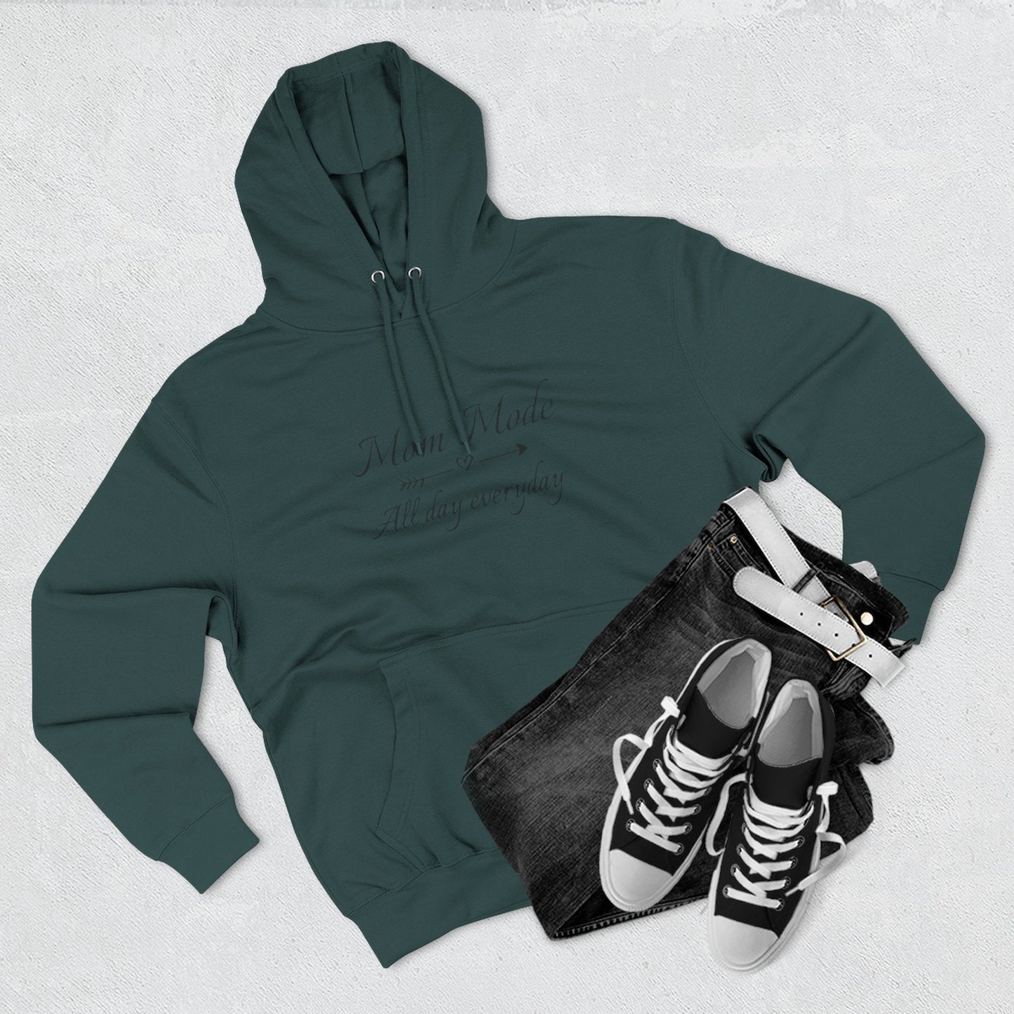 Mom Mode Fleece Hoodie - Cozy Apparel for Moms, Perfect Gift for Mother's Day, Birthdays, and Everyday Comfort