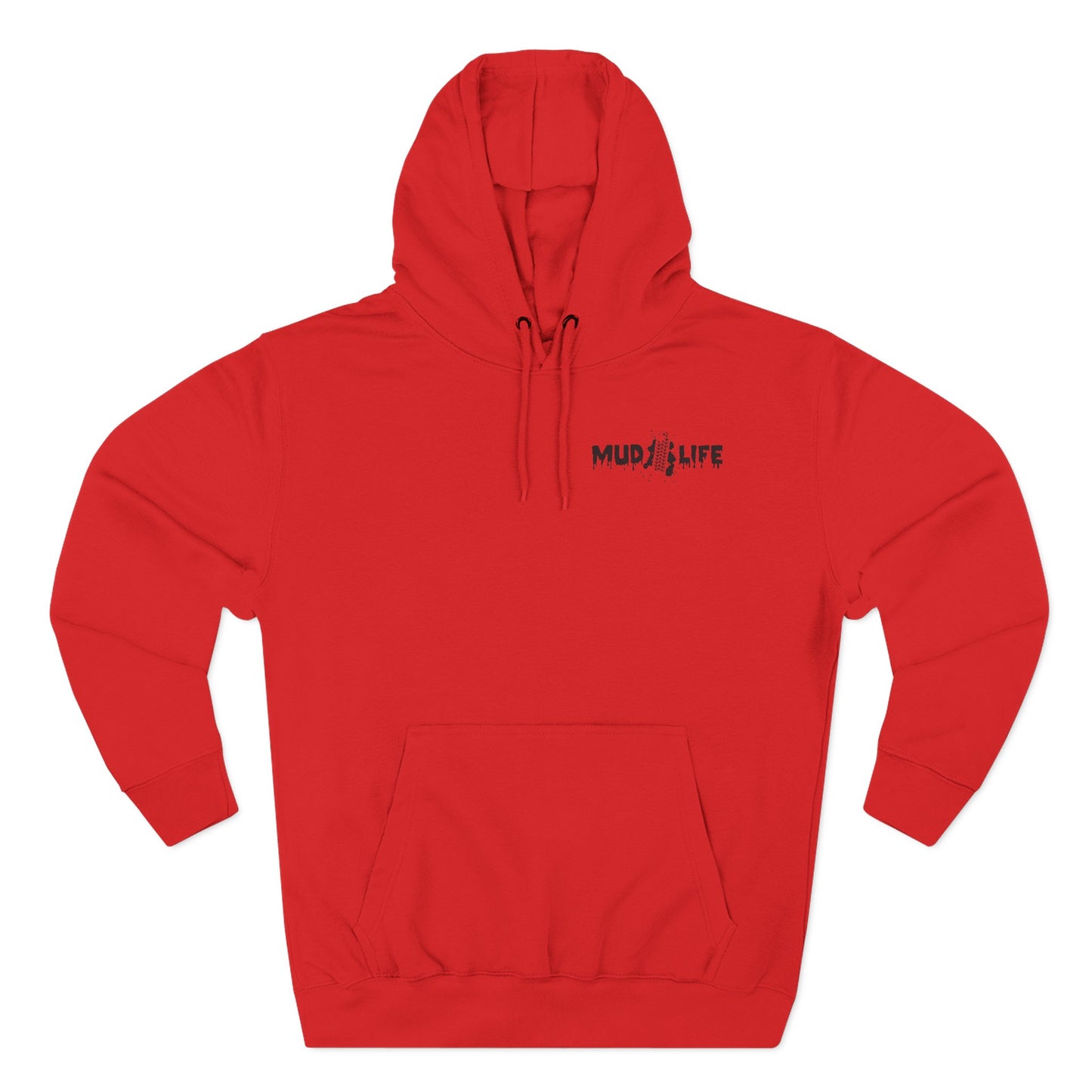 Mud Life Fleece Hoodie, Cozy Off-Road Sweatshirt, ATV Lovers Gift, Adventure Gear, Outdoor Apparel, USA Flag Design