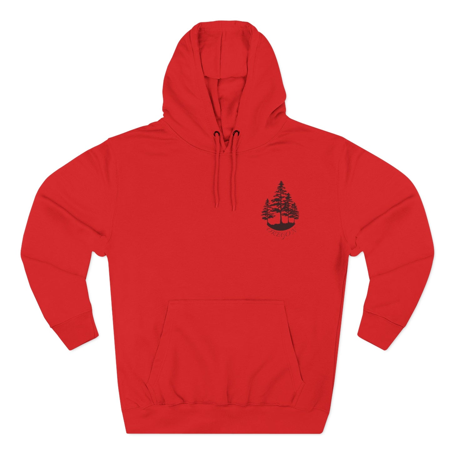Cozy Wilderness Fleece Hoodie, Pacific Northwest Spirit Wear, Nature Lover Gift, Outdoor Adventure Apparel, Forest-Themed Hoodie