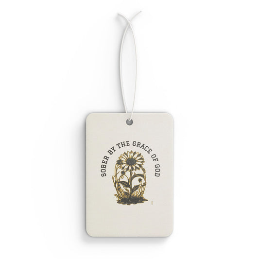Floral Car Air Freshener | Scented Refreshment for Vehicles | Perfect Gift for Nature Lovers, Birthday, Home Décor, Travel