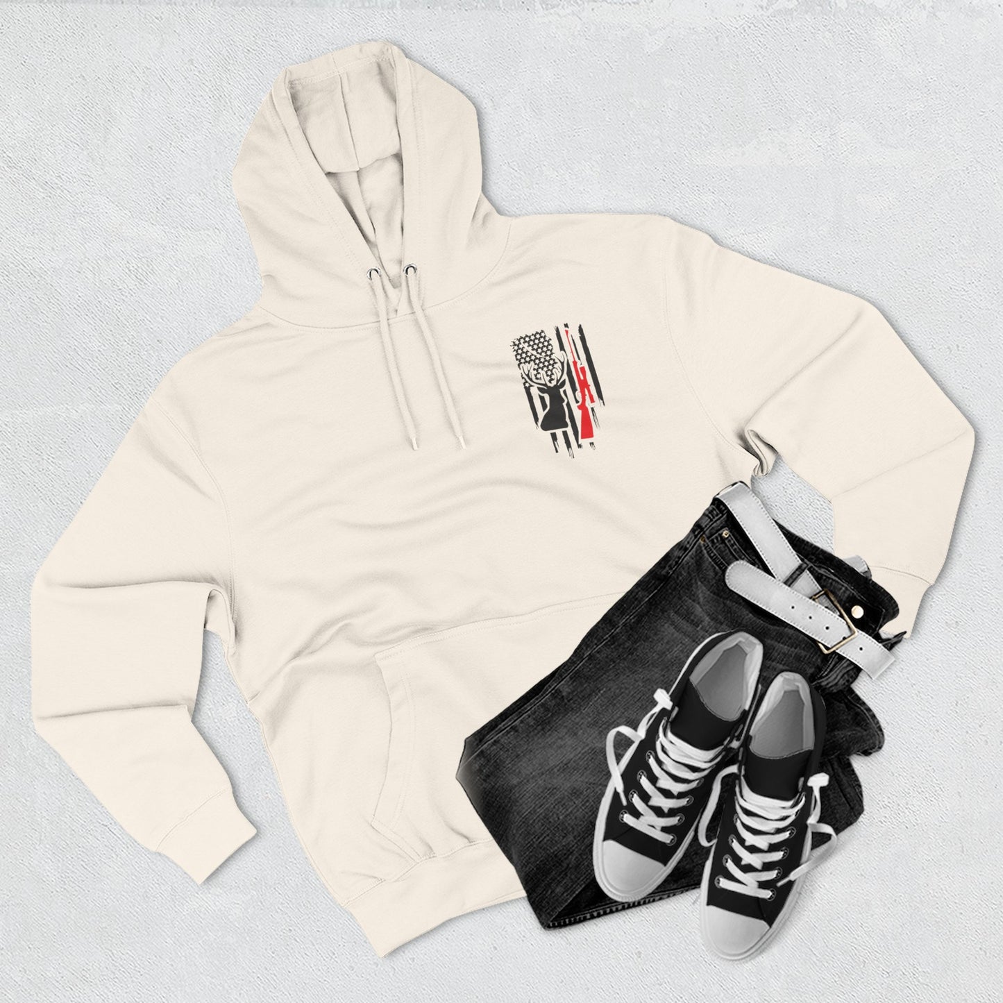 Stylish Three-Panel Fleece Hoodie with Unique Graphic Design for Outdoor Lovers, Winter Apparel, Gift for Him, Casual Wear, Layering [...]