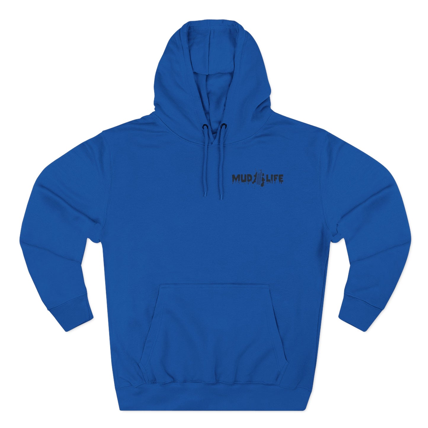 Mud Life Fleece Hoodie, Cozy Off-Road Sweatshirt, ATV Lovers Gift, Adventure Gear, Outdoor Apparel, USA Flag Design