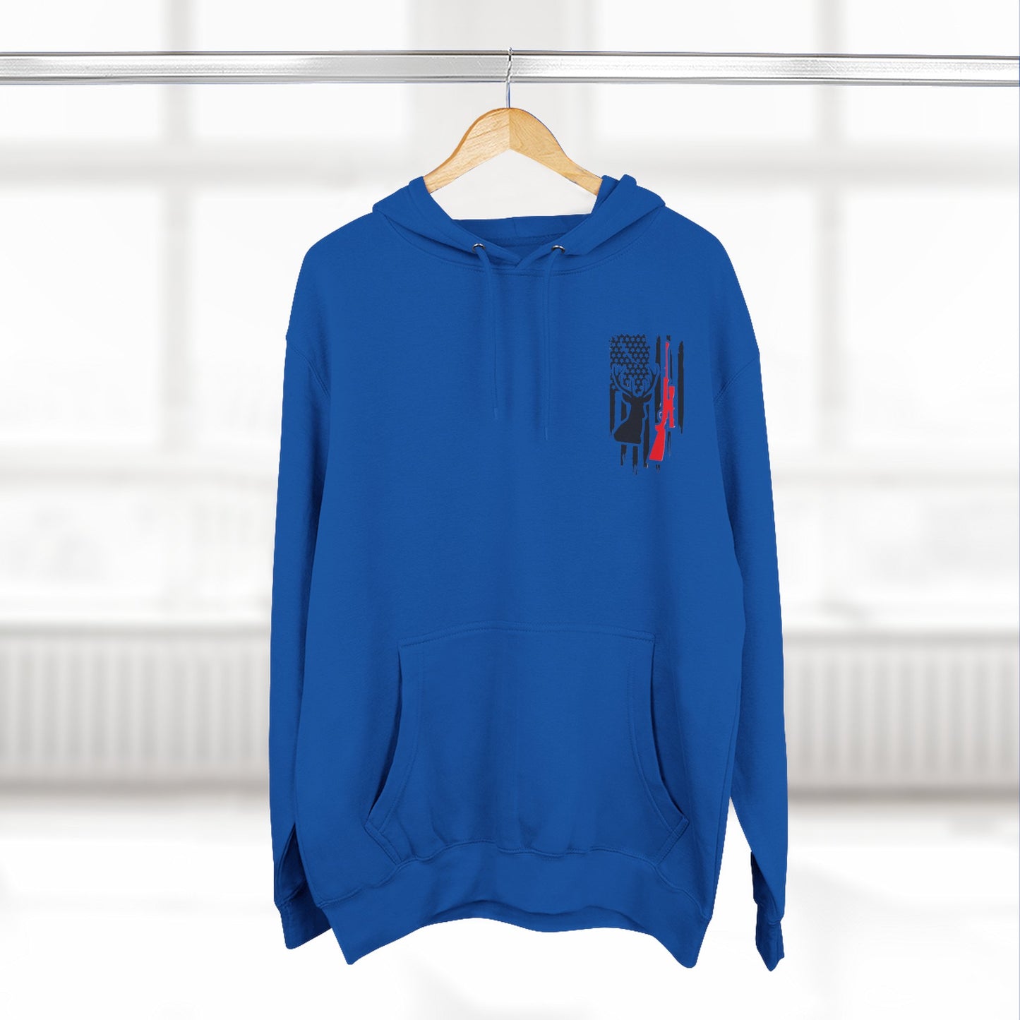 Stylish Three-Panel Fleece Hoodie with Unique Graphic Design for Outdoor Lovers, Winter Apparel, Gift for Him, Casual Wear, Layering [...]