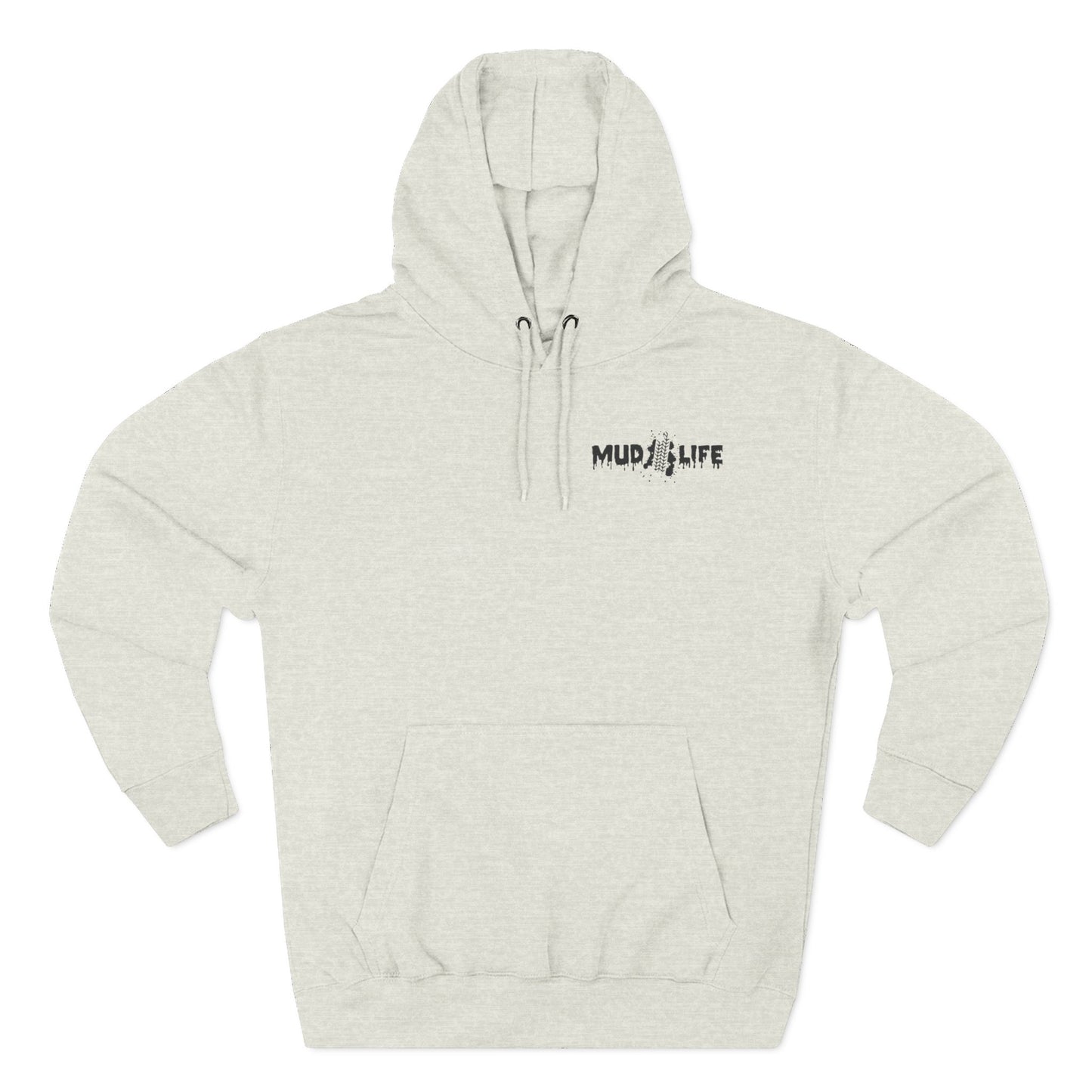 Mud Life Fleece Hoodie, Cozy Off-Road Sweatshirt, ATV Lovers Gift, Adventure Gear, Outdoor Apparel, USA Flag Design