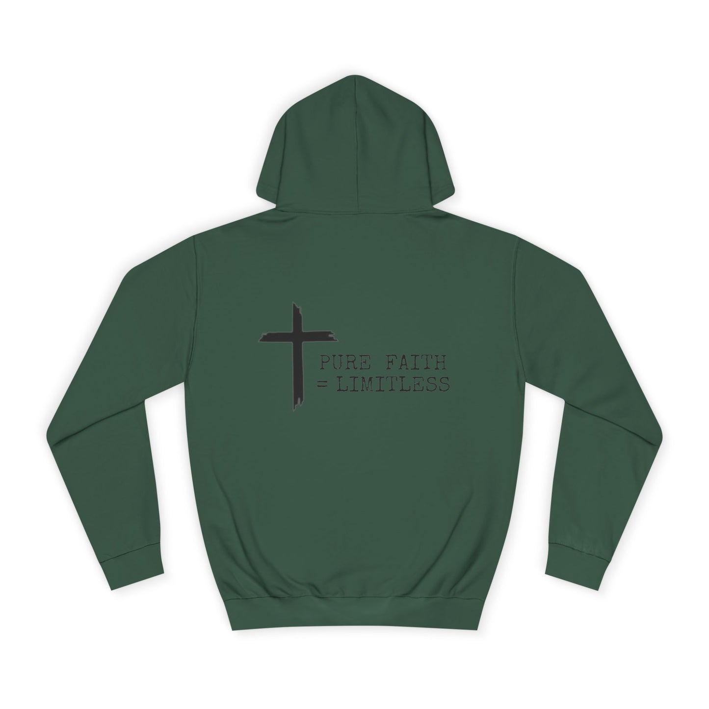 Faith-Inspired Unisex College Hoodie, Spiritual Comfort Wear, Perfect for Campus Life, Gift for Graduates, Cozy Faith Apparel
