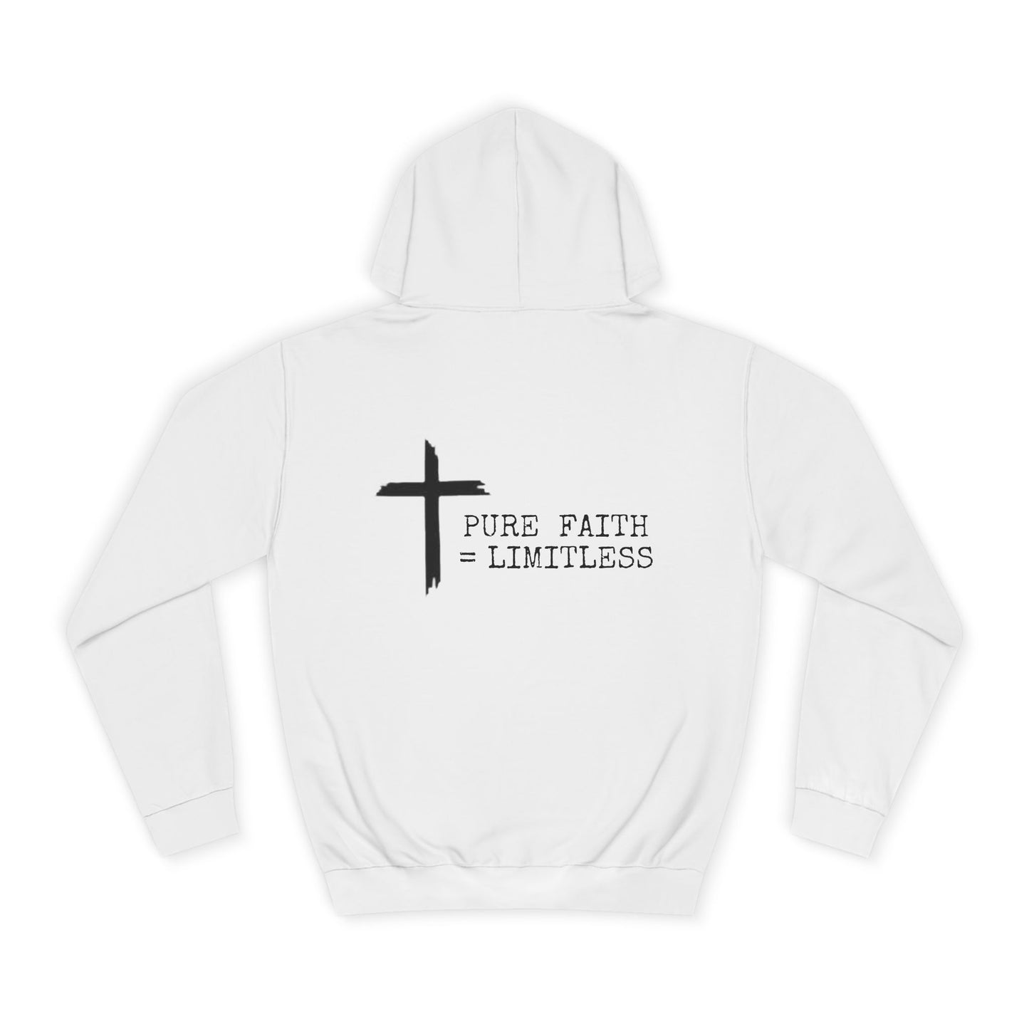 Faith-Inspired Unisex College Hoodie, Spiritual Comfort Wear, Perfect for Campus Life, Gift for Graduates, Cozy Faith Apparel