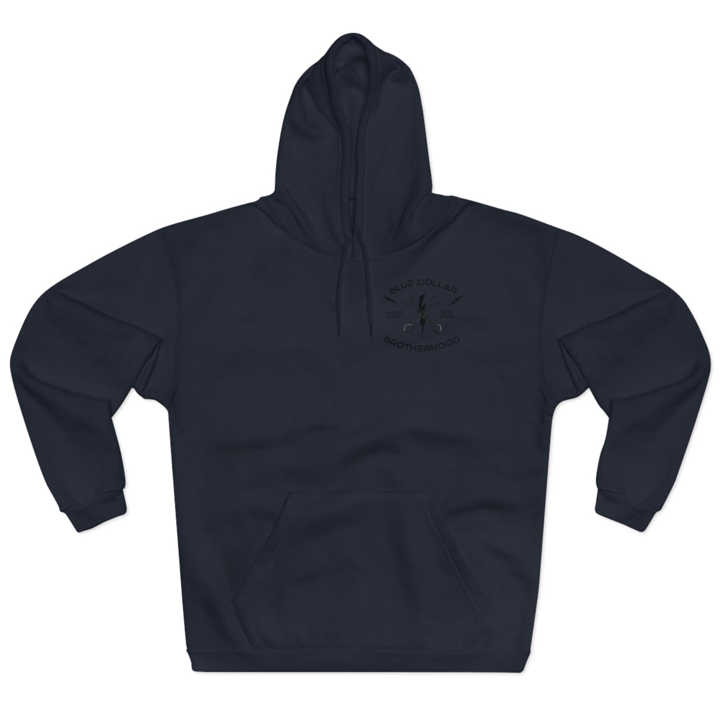 Unisex Pullover Hoodie for Blue Collar Brotherhood - Pride, Strength, Work, Casual Wear, Gift Idea, Workwear, Brotherhood Apparel