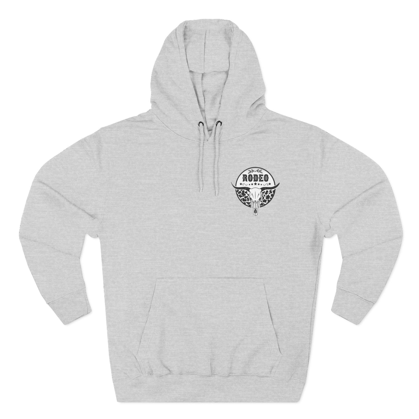 Rodeo Graphic Fleece Hoodie - Cozy Style for Western Lovers, Perfect for Gifts, Festivals, and Everyday Wear