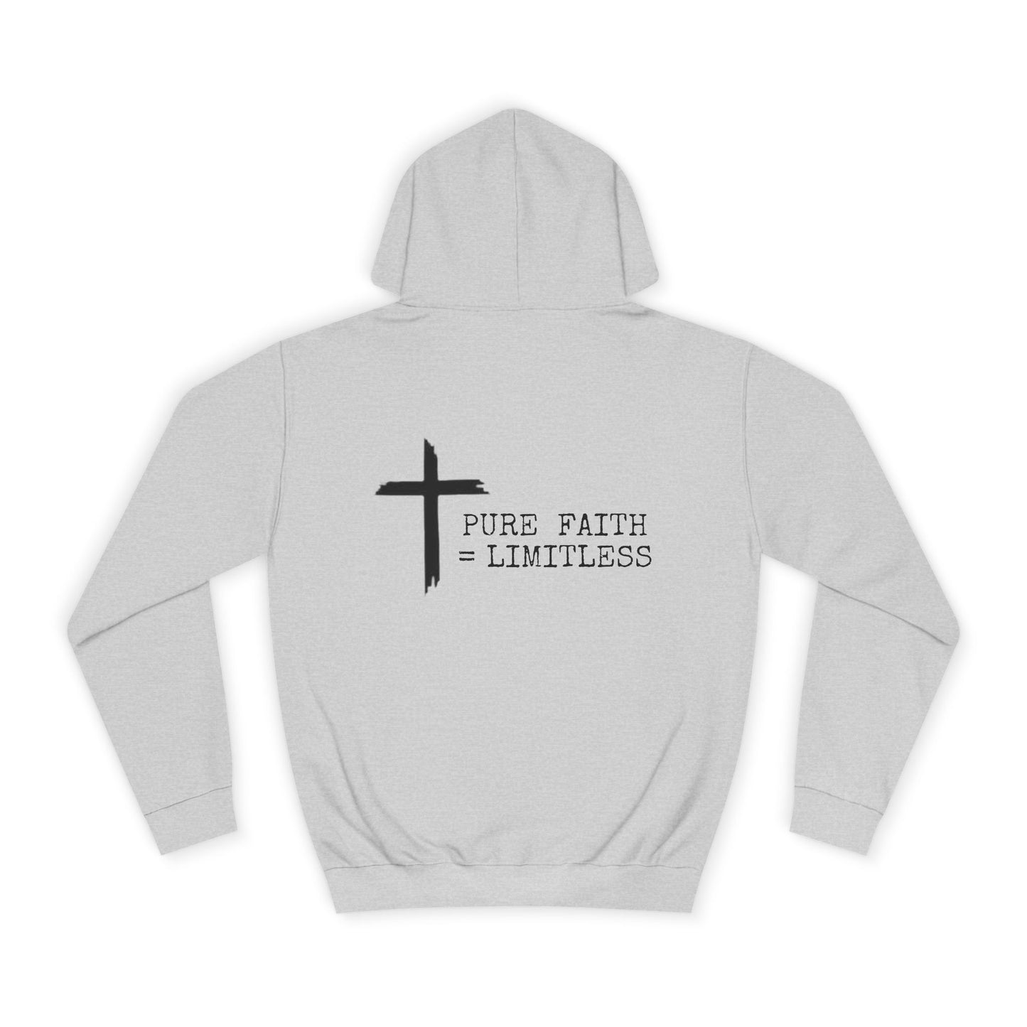 Faith-Inspired Unisex College Hoodie, Spiritual Comfort Wear, Perfect for Campus Life, Gift for Graduates, Cozy Faith Apparel