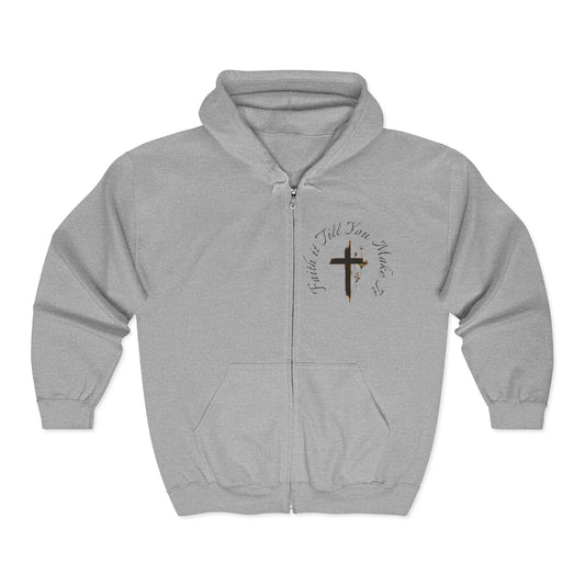 Faith Inspired Zip-Up Hoodie, Unisex Christian Sweatshirt, Religious Gift for Men and Women, Perfect for Church or Everyday Wear, [...]