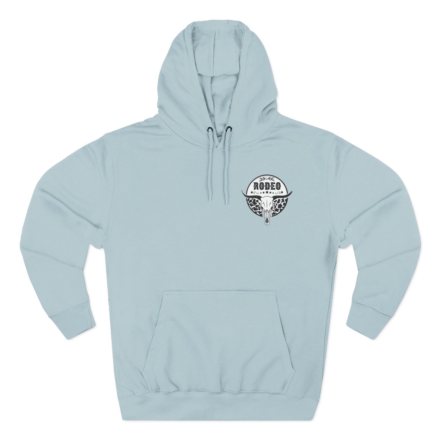 Rodeo Graphic Fleece Hoodie - Cozy Style for Western Lovers, Perfect for Gifts, Festivals, and Everyday Wear
