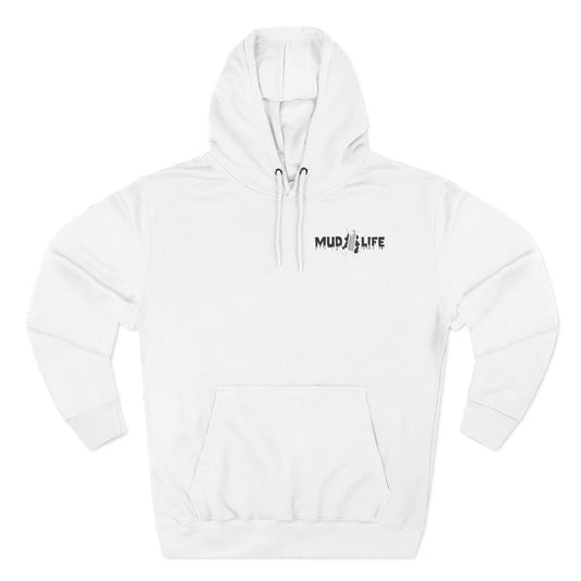 Mud Life Fleece Hoodie, Cozy Off-Road Sweatshirt, ATV Lovers Gift, Adventure Gear, Outdoor Apparel, USA Flag Design