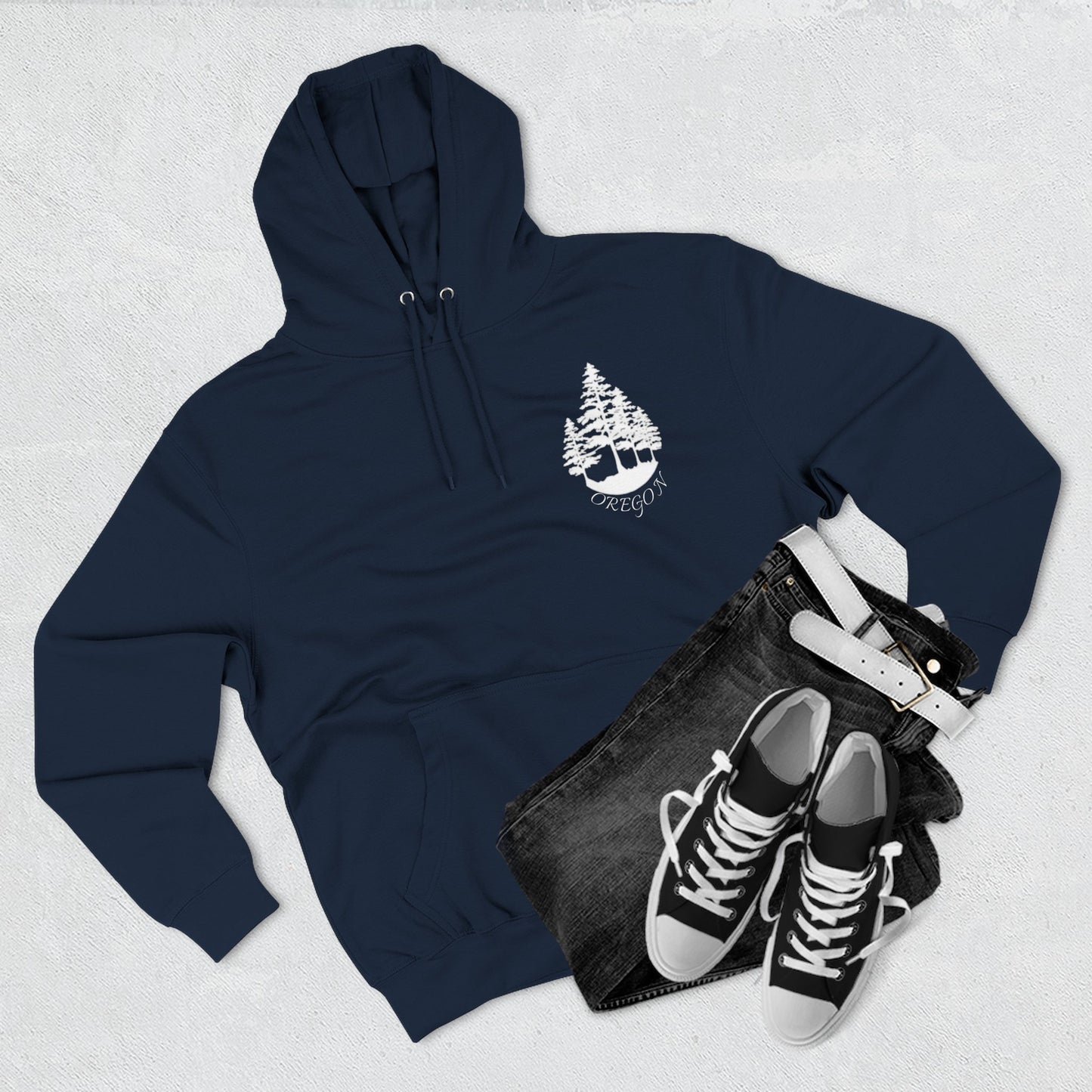 Cozy Three-Panel Fleece Hoodie for Comfort and Style, Trendy Sweatshirt for All Seasons, Perfect Gift for Him/Her, Ideal for Casual [...]