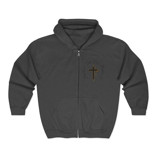 Faith Inspired Zip-Up Hoodie, Unisex Christian Sweatshirt, Religious Gift for Men and Women, Perfect for Church or Everyday Wear, [...]