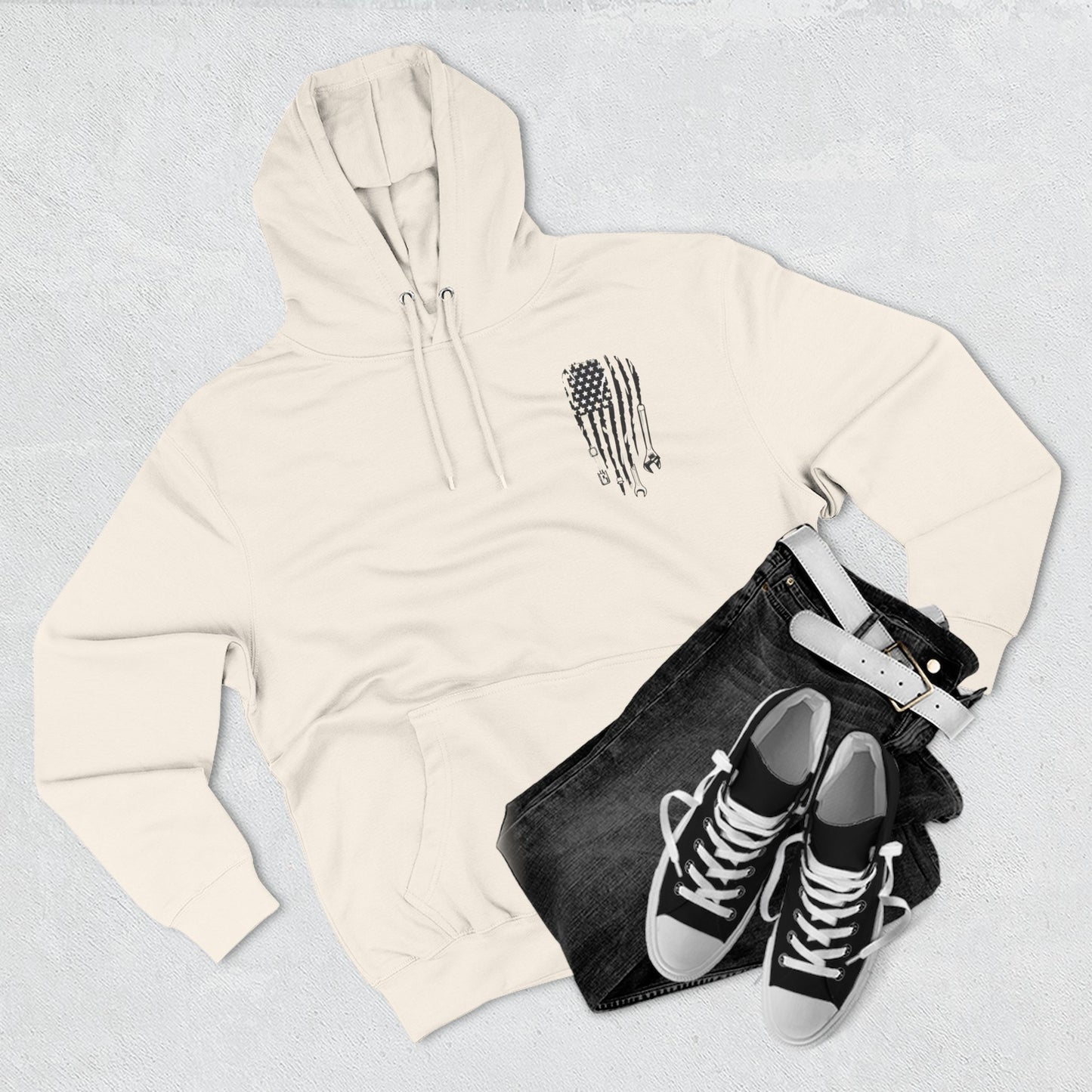 Patriotic Fleece Hoodie with Adjustable Panels – Great for Outdoor Activities, Independence Day, Veterans Day, Sports Events, and [...]