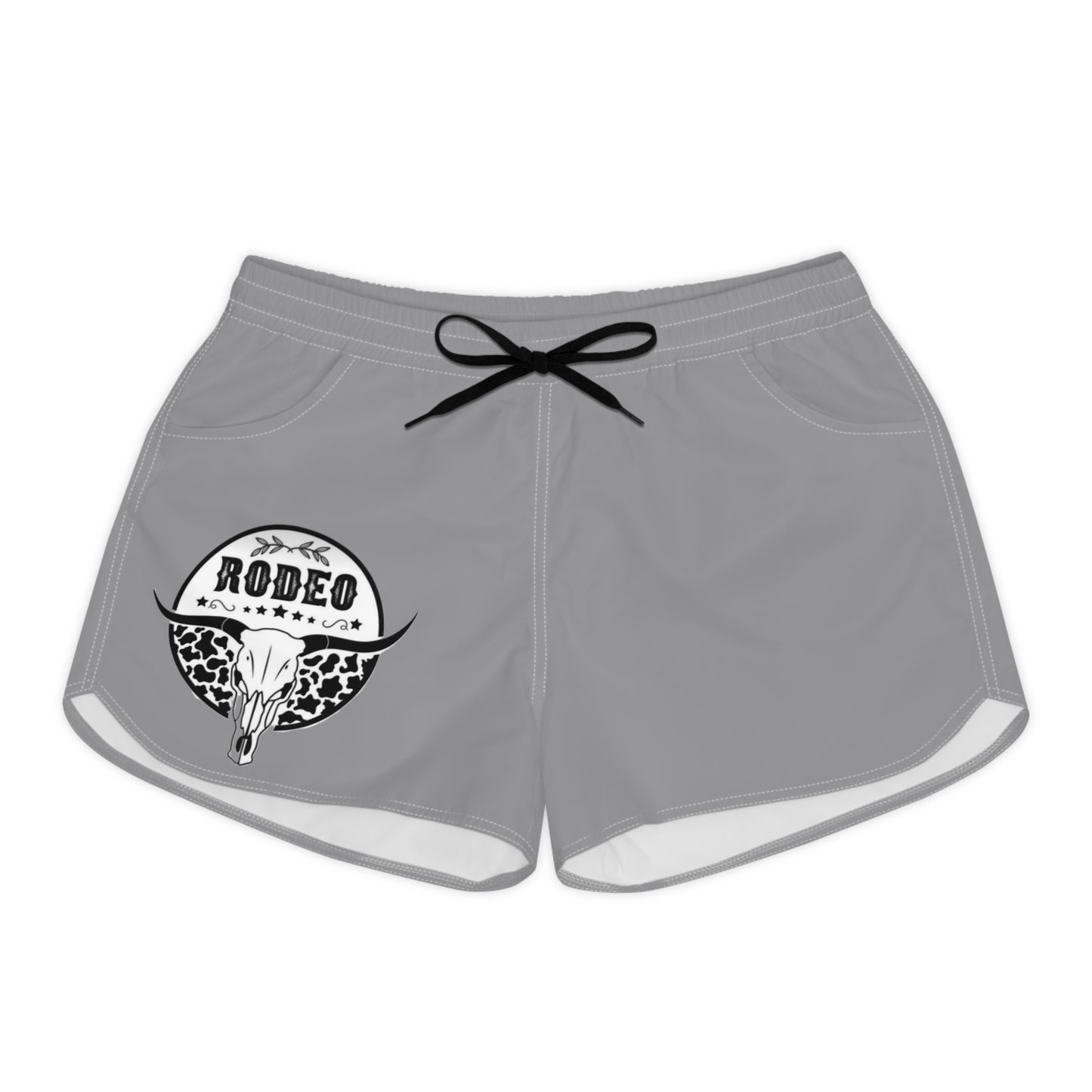 Rodeo Graphic Casual Shorts, Women's Summer Lounge Shorts, Outdoor Activewear, Beachwear, Gift for Cowgirls