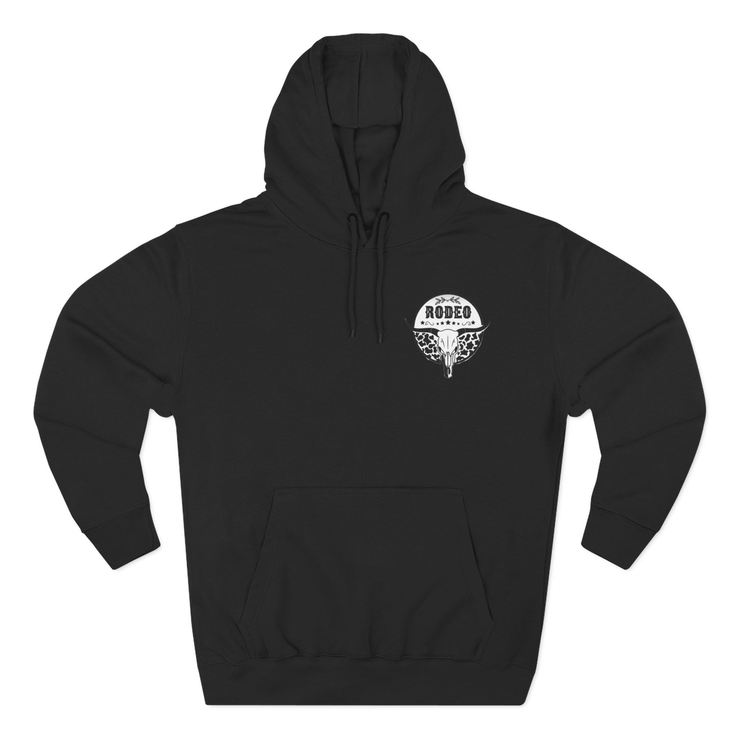 Rodeo Graphic Fleece Hoodie - Cozy Style for Western Lovers, Perfect for Gifts, Festivals, and Everyday Wear