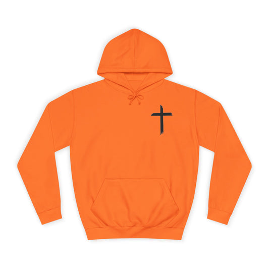 Faith-Inspired Unisex College Hoodie, Spiritual Comfort Wear, Perfect for Campus Life, Gift for Graduates, Cozy Faith Apparel