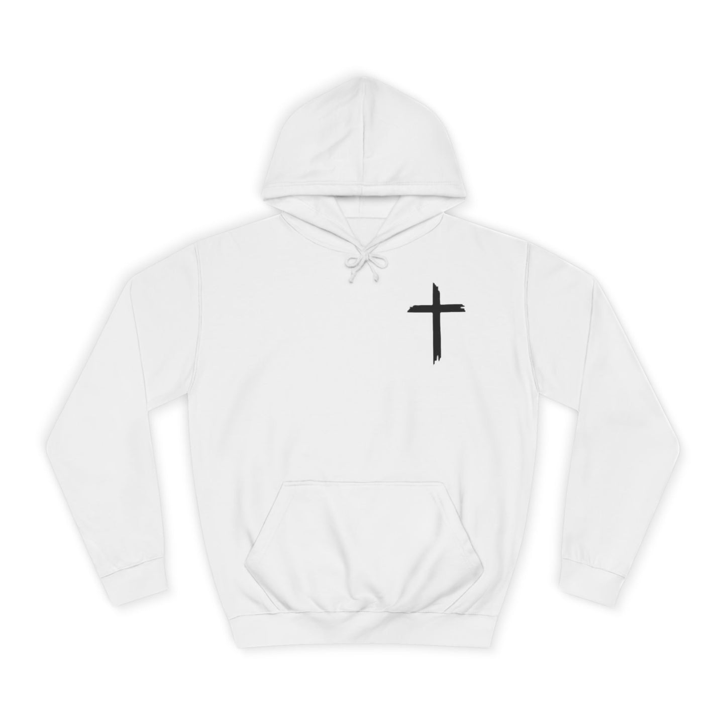 Faith-Inspired Unisex College Hoodie, Spiritual Comfort Wear, Perfect for Campus Life, Gift for Graduates, Cozy Faith Apparel