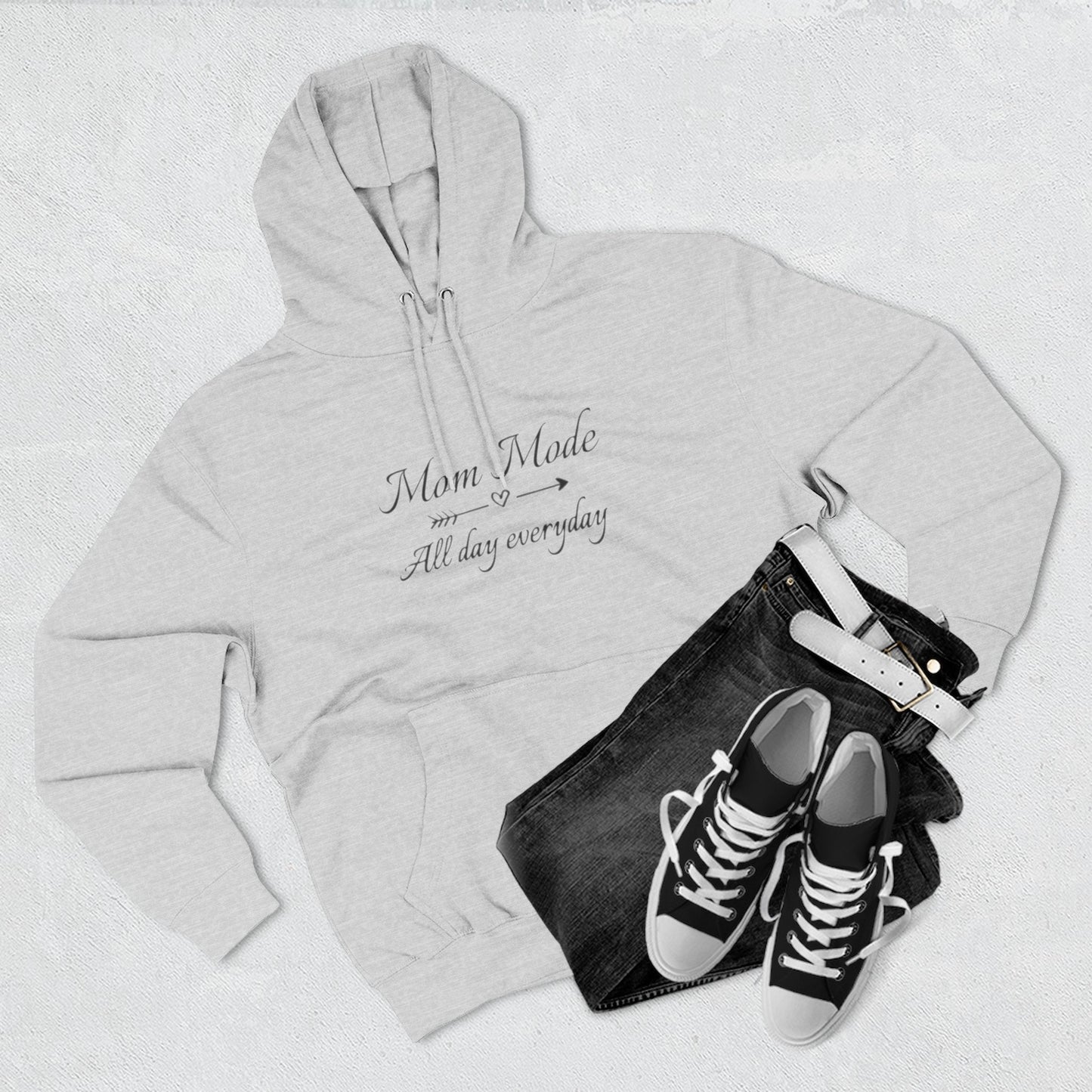 Mom Mode Fleece Hoodie - Cozy Apparel for Moms, Perfect Gift for Mother's Day, Birthdays, and Everyday Comfort