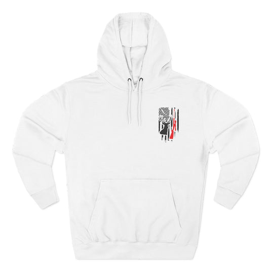 Stylish Three-Panel Fleece Hoodie with Unique Graphic Design for Outdoor Lovers, Winter Apparel, Gift for Him, Casual Wear, Layering [...]