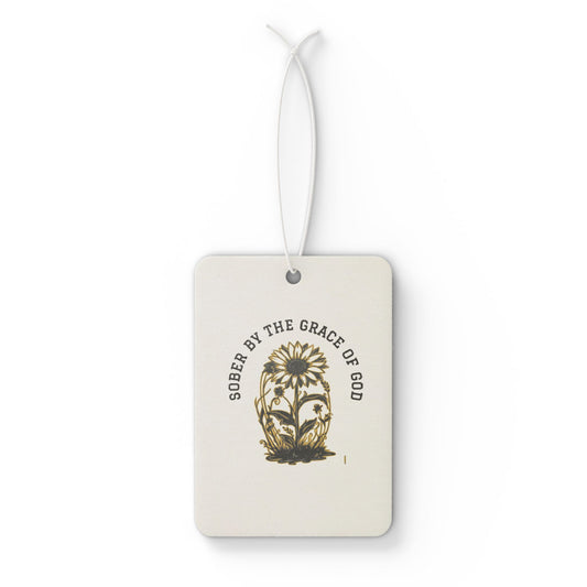 Floral Car Air Freshener | Scented Refreshment for Vehicles | Perfect Gift for Nature Lovers, Birthday, Home Décor, Travel