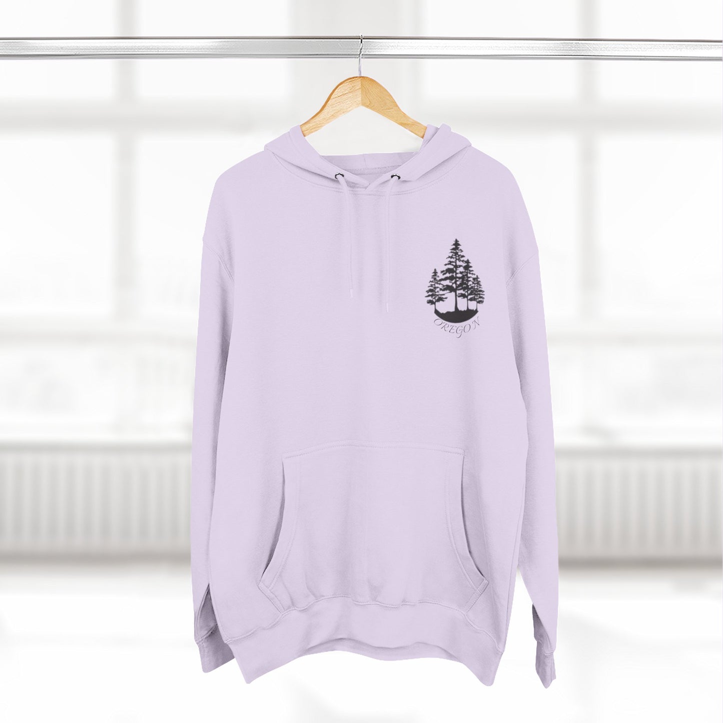 Cozy Wilderness Fleece Hoodie, Pacific Northwest Spirit Wear, Nature Lover Gift, Outdoor Adventure Apparel, Forest-Themed Hoodie