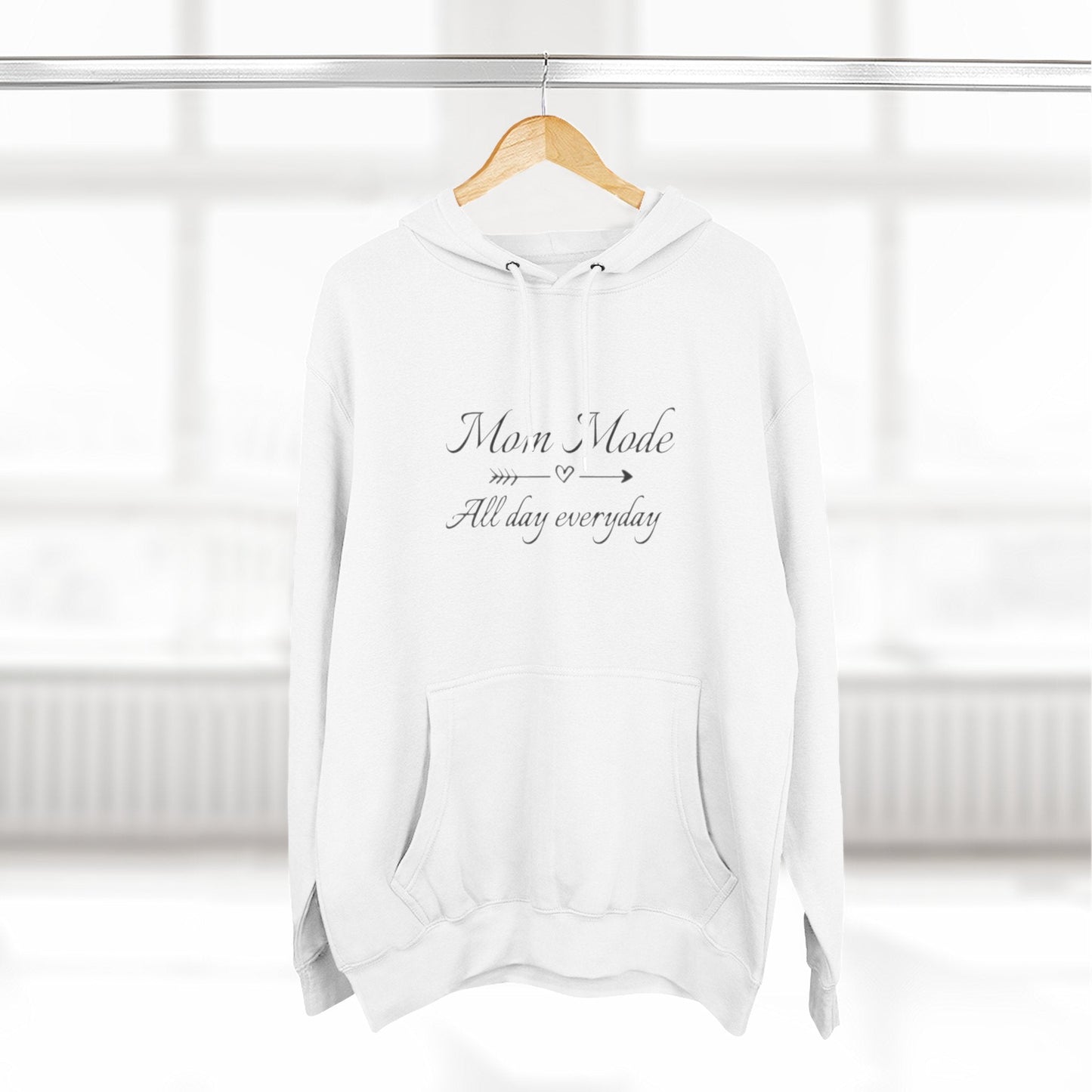 Mom Mode Fleece Hoodie - Cozy Apparel for Moms, Perfect Gift for Mother's Day, Birthdays, and Everyday Comfort