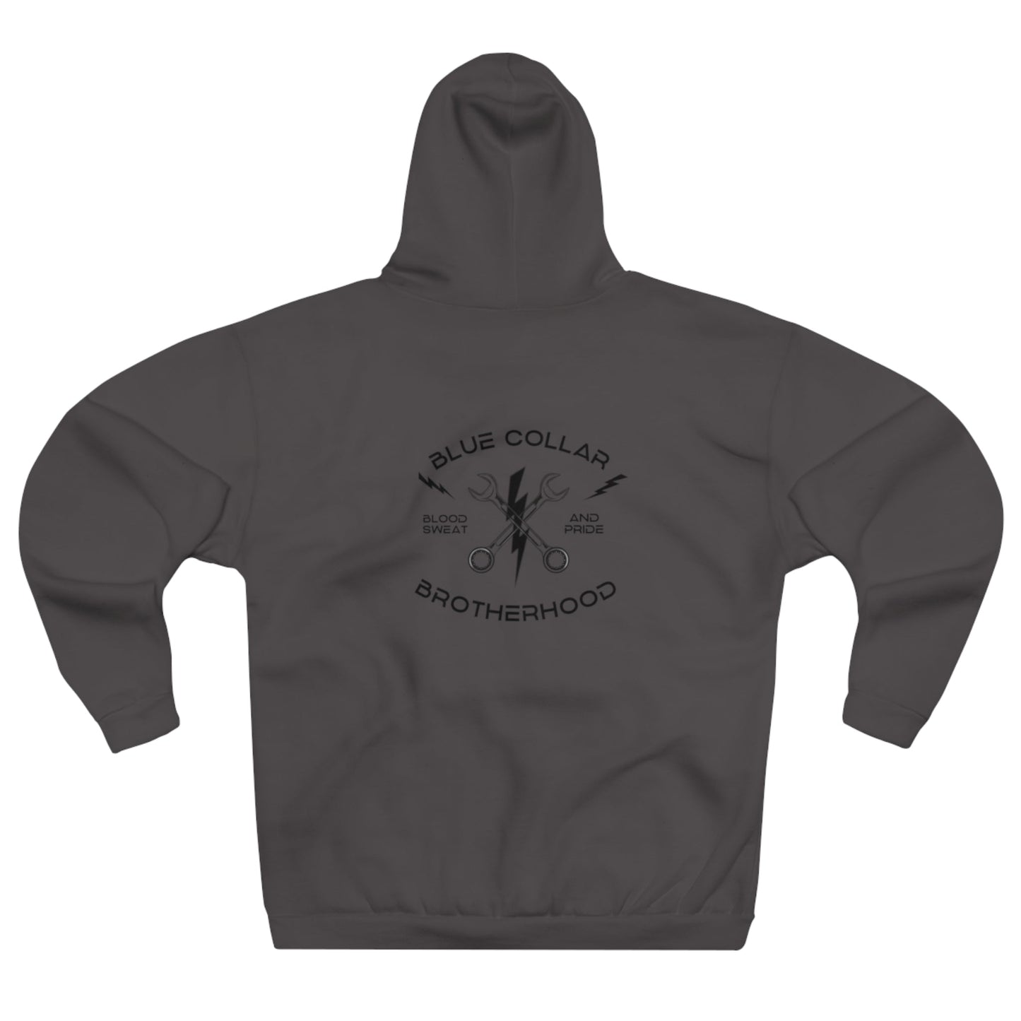 Unisex Pullover Hoodie for Blue Collar Brotherhood - Pride, Strength, Work, Casual Wear, Gift Idea, Workwear, Brotherhood Apparel