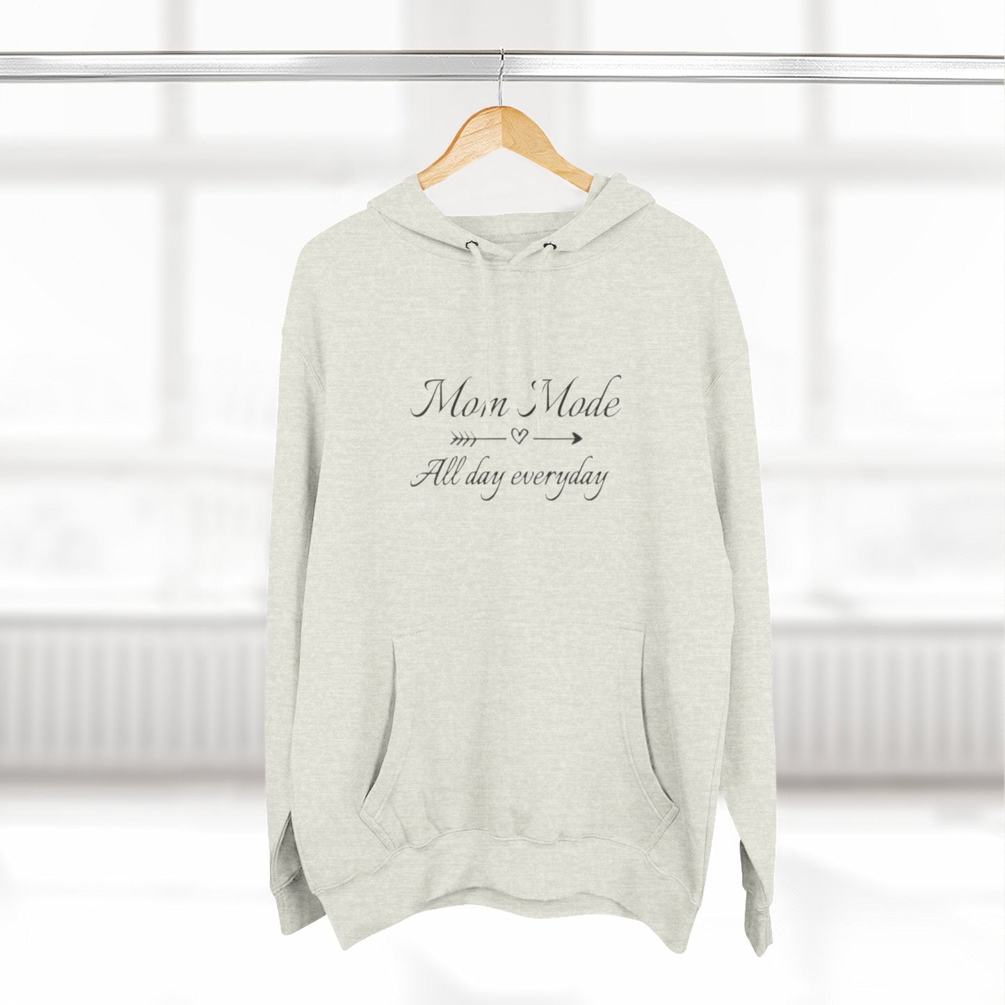 Mom Mode Fleece Hoodie - Cozy Apparel for Moms, Perfect Gift for Mother's Day, Birthdays, and Everyday Comfort