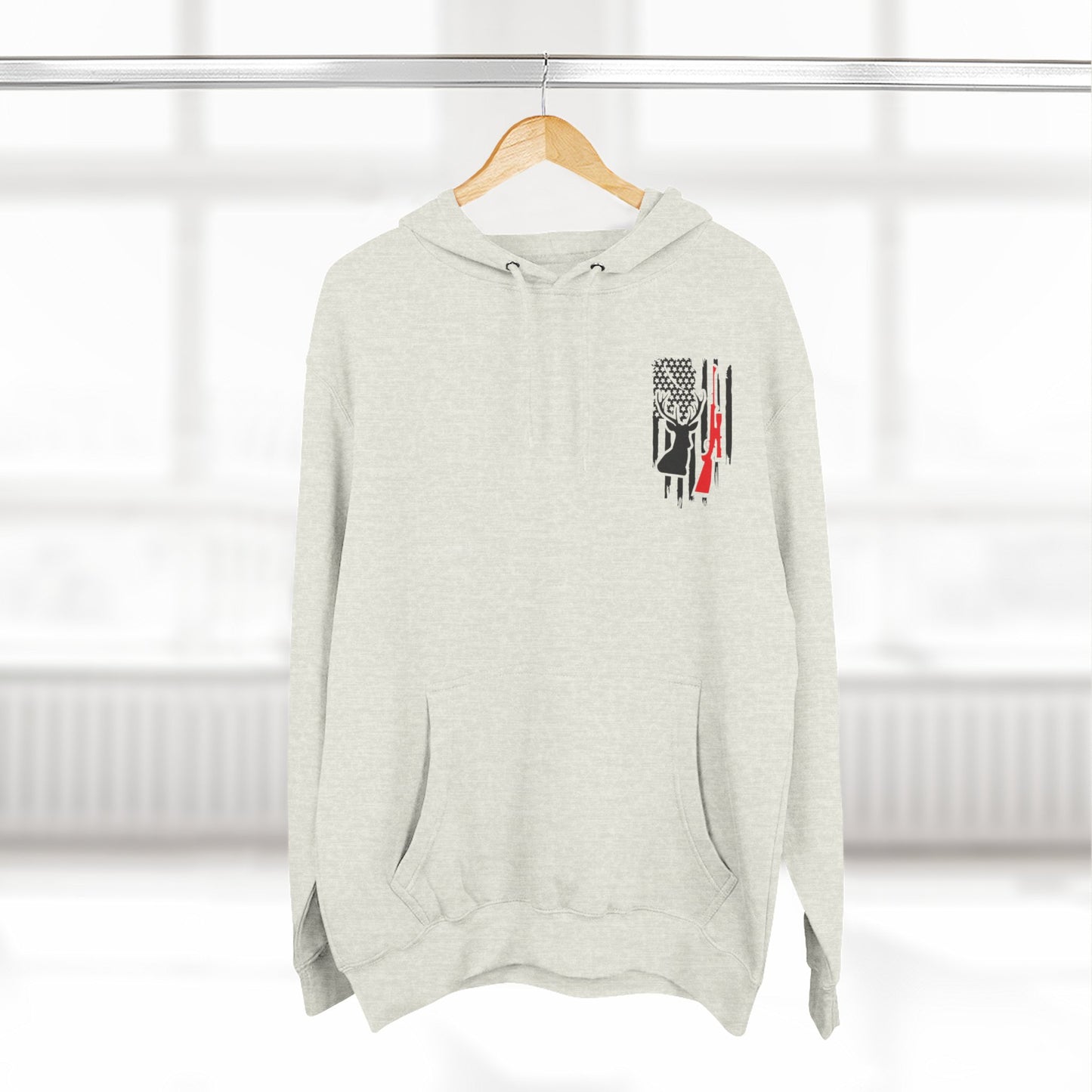 Stylish Three-Panel Fleece Hoodie with Unique Graphic Design for Outdoor Lovers, Winter Apparel, Gift for Him, Casual Wear, Layering [...]